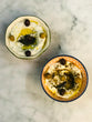 Duo de Labneh au zaatar et ail et menthe
