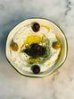 Labneh ail et menthe